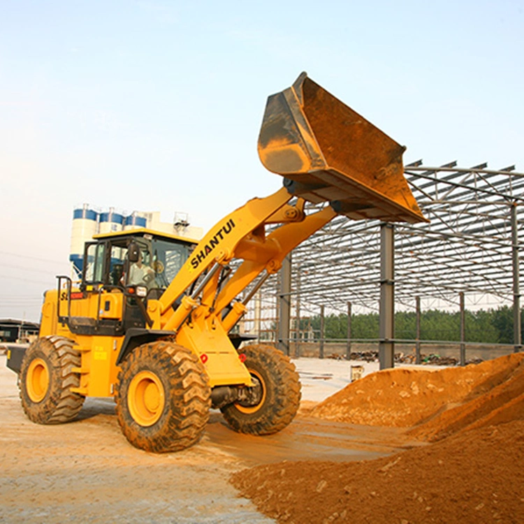 6tons Front End Loader SL60W-2 Shantui Wheel Loader Factory Price in Stock