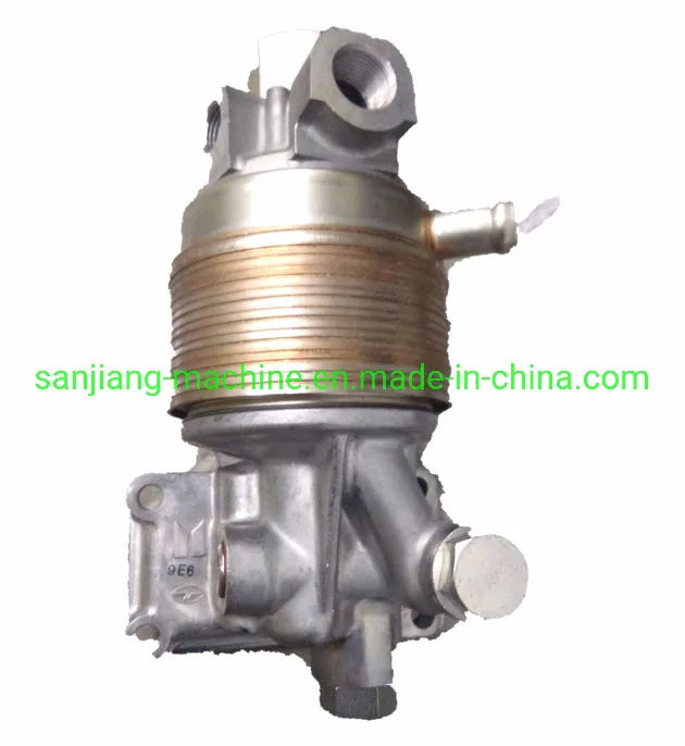 4jg1 Peças de motor para máquinas de construção Peça de escavadeira Resfriador de óleo Conjunto do radiador