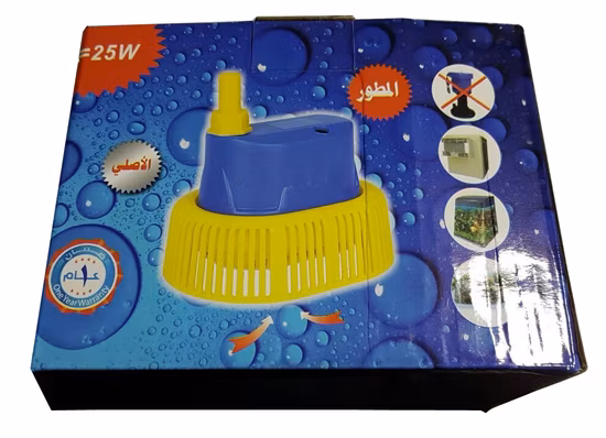 Mini bomba de água submersível para aquário de estágio único AC