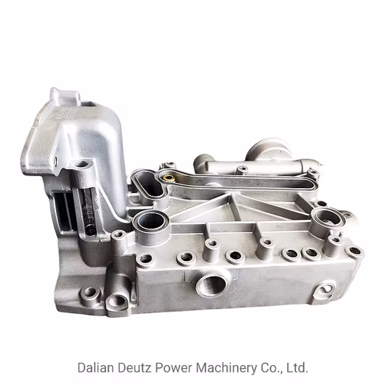 Fábrica de motores diesel M8 Dalian 1013055-4000/C Conjunto do alojamento do radiador de óleo Acessórios do motor